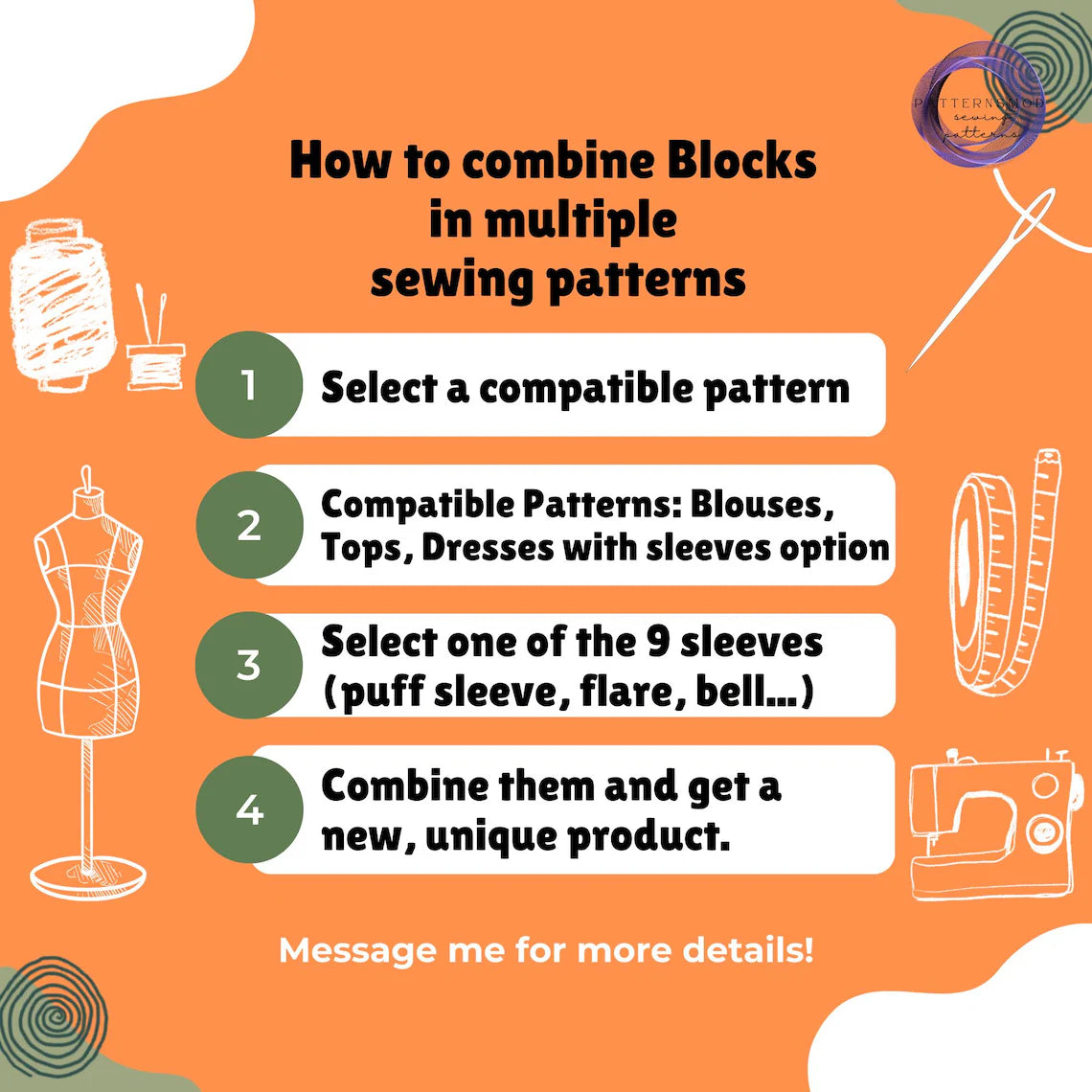 Get Your Patterns Today - One Time Offer