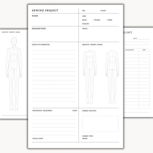 FREE - Sewing Planner